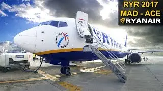 TRIP REPORT | Madrid - Lanzarote | RYANAIR Boeing 737