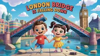 London Bridge is Falling Down | The Play Zone  Nursery Rhymes & Kids Songs|  3D Animation 🎵