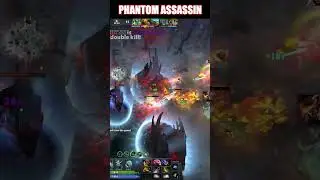 1 Level In 2100 Seconds Phantom Assassin Likes this Very Much #dota2 #dota2highlights #rampage