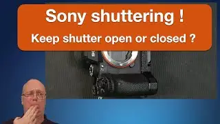 Sony mirrorless shutter closed during lens switches ?