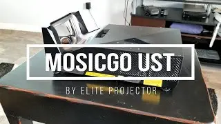 ♾️ Elite Projector Outdoor Portable MosicGO® Sport UST Projector Product Review by JoelsterG4K