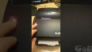 Калибровка принтера этикеток Godex DT4x