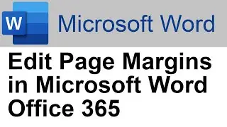 ✔️ Microsoft Word - Edit  Page Margins - Office 365 - Mirrored Margins