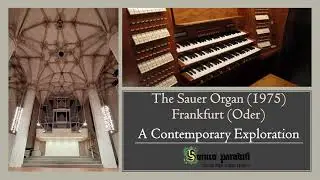 The Sauer Organ of the Carl Philpp Emmanuel Bach Concert Hall, Frankfurt - Hauptwerk