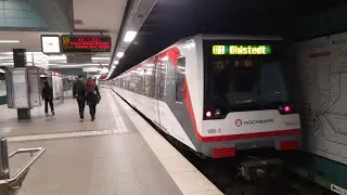 Mitfahrt in der U2 von Schlump bis Hammer Kirche im DT4.3 Mod 168-2