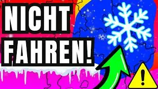🚨 LIVE: Blitzeis & Hochwasser! Stra&szlig;en-Chaos droht - VORSICHT!