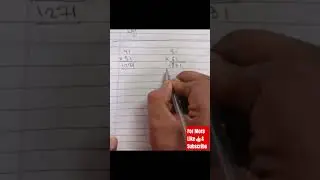 Maths Trick:- Vedic Maths. #cbse #icse #jac #maths #studysmarter #growfaster #physicswallah