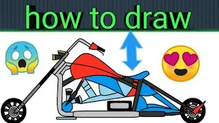 How To Draw Bike || How To Draw Bike In MS.Paint || HOW TO DRAW BIKE  || A.S Drawing Academy