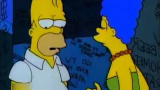 I Simpson ITA - Homer pazzo furioso parodia Shining