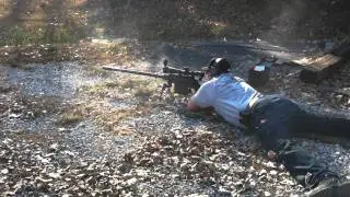 Shooting EDM M96 Windrunner 50 cal rifle