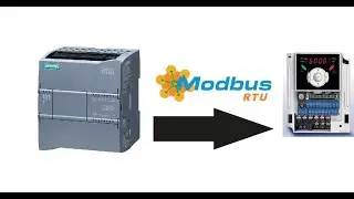 Comunicaci&oacute;n modbus rtu entre plc siemens s7 1200 y variador de recuencia LG ig5a. CM1241 RS422/485