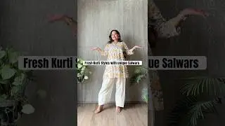 How to style your Kurtis and kurta in a trendy way ✨ #myntra