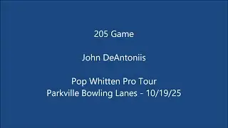 PWPT Parkville, октябрь 2025 г.: игра Джона ДеАнтониса 205