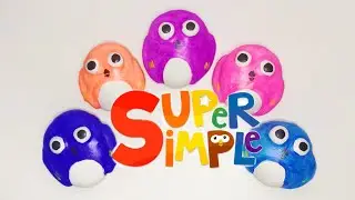 Super Simple Song | Hello Little Baby Sparrows | Plaster Clay Cracking