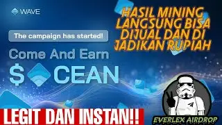 Airdrop Mining Bot Ocean Wave Wallet Sui || Airdrop Instan || Mining App || Airdrop Terbaru 2024