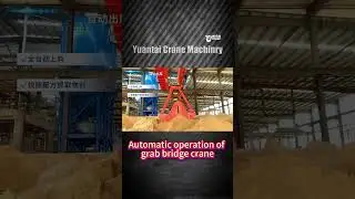 Automation of Grab Bridge Cranes #industrialcranes #automobile #cranesequipments