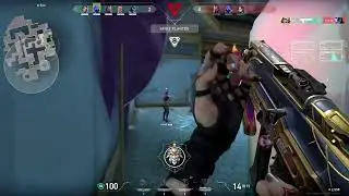 VALORANT Fade saw the enemy run away after 9 rounds - Highlight