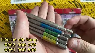 Mũi bắn v&iacute;t Nhật Bản loại lục gi&aacute;c 3-8mm Vessel GS5P-35 Made in Japan