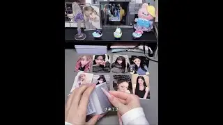 第一次拆随机卡拆的这么平均的 #韩娱 #kpop #追星 #aespa #开箱