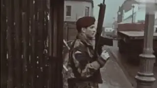 The Housing Trouble in northern ireland for Protestant and Catholics. 1st June 1970