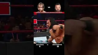 Every Dean Ambrose vs Drew McIntyre 1 on 1 Match Result Edit 💥 #wwe