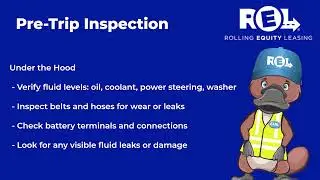 Earl Safety Video - Pre Trip Inspection