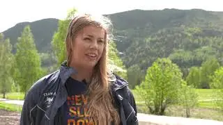 På besøk hos Valle Mattis og Heidi Moen