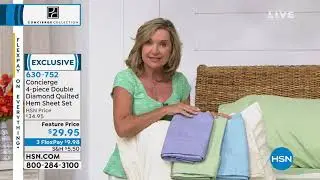HSN | Concierge Collection Bedding 06.24.2019 - 08 AM