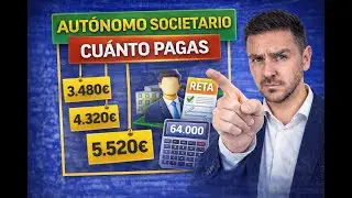 Cotización del autónomo societario: cuánto se paga realmente (con números)