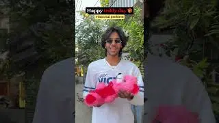 Happy Teddy day 🤣🎁 #comedy #funny #shortvideos #shorts ￼