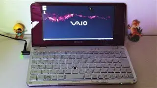 Sony VAIO Type P VGN P90HS | Laptop Notebook Test #1 Japanese Version FIFA 2009 Unboxing Accessory