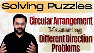 Circular Arrangement (Different Directions) | Puzzle for SBI PO