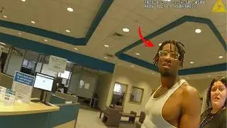 Police Surprise Couple Cashing Fraud Checks at Credit Union