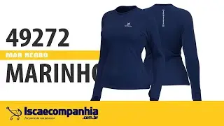 Camiseta Feminina Poliamida Mar Negro 49272 - Marinho