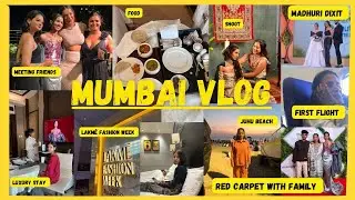 I Walked At The Red Carpet | Lakmé Fashion Week | Madhuri Dixit | Mumbai Darshan With Mummy | Shoot✨