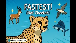 Animals Faster Than Cars! 🚗💨 | Kids Learning Video