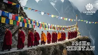 Deep Monk Meditation Music | Relaxing Healing Sounds for Inner Peace & Deep Sleep Yoga 🌕