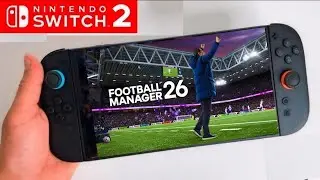 Football Manager 26 Nintendo Switch 2 Gameplay