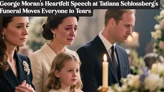 George Moran&rsquo;s Heartfelt Speech at Tatiana Schlossberg&rsquo;s Funeral Moves Everyone to Tears