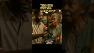 Everyone Ignored This Old Black Woman💔&hellip; One Man Didn&rsquo;t🛒 #emotional story#usashorts
