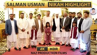 Salman Usman | Nikah Highlight | #4k