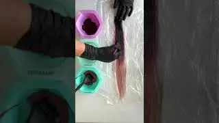 How to color hair extensions