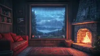 Highland Retreat with Rain Sounds | Calming Mountain Rain Ambience for Serenity and Relaxation