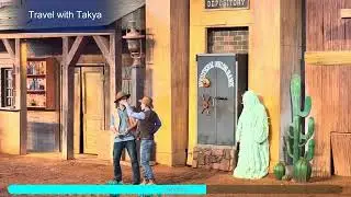Wild West Stunt at Hydrabad Ramoji Film City 