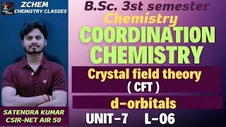 (L6) Crystal field theory bsc 3rd sem chemistry || Orientation of d-orbitals #cft #bsc #chemistry