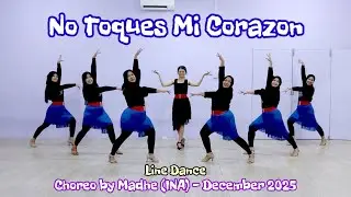 No Toques Mi Corazon Line Dance - Choreo @madhe - by Melody Line Dance Gombong 