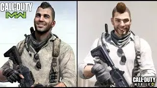 The Untold Story Of Soap Mactavish In COD Mobile & Full Reference With COD Modern Warfare Series!