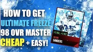 HOW TO GET ULTIMATE FREEZE MASTER SANDERS FOR 300K! Madden Mobile 17 Tips/Tricks