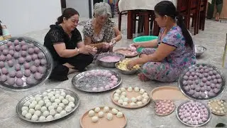 Cô Út Cùng Thím Năm Nấu Chè Trôi Nước Chuẩn Bị Làm Thôi Nôi Cho Cháu Nội Chú Ba | HLDT 687