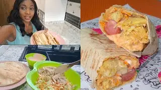 How I Make Shawarma At Home | Chicken Shawarma